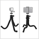 PULUZ Giá đỡ chân máy mini bạch tuộc linh hoạt có đầu bi cho máy ảnh SLR, GoPro, điện thoại, Kích thước: 30cmx5cm, Chân máy 30cm