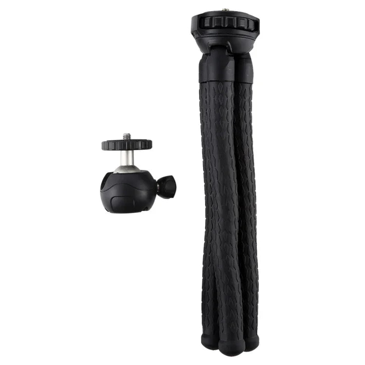 PULUZ Giá đỡ chân máy mini bạch tuộc linh hoạt có đầu bi cho máy ảnh SLR, GoPro, điện thoại, Kích thước: 30cmx5cm, Chân máy 30cm