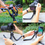 PULUZ Giá đỡ chân máy mini bạch tuộc linh hoạt có đầu bi cho máy ảnh SLR, GoPro, điện thoại, Kích thước: 30cmx5cm, Chân máy 30cm