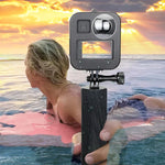 PULUZ Vỏ bảo vệ CNC hợp kim nhôm cho GoPro Max, Lồng hợp kim nhôm
