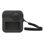 PULUZ cho GoPro Max Bộ nắp ống kính đôi + Ốp bảo vệ thân máy bằng silicone, Ốp silicone