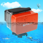 Mút nổi PULUZ với miếng dán keo cho GoPro, Insta360, DJI và các máy quay hành động khác, Mút có miếng dán