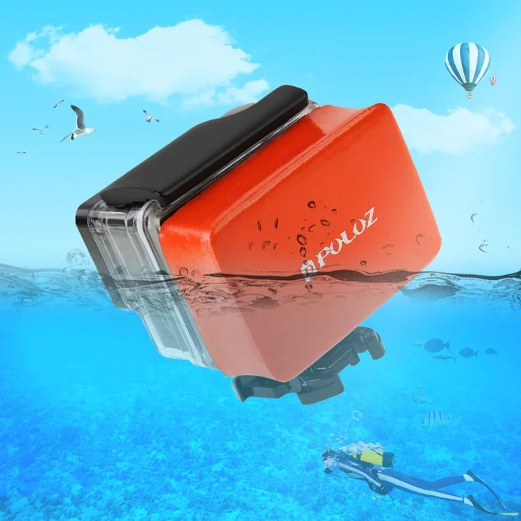 Mút nổi PULUZ với miếng dán keo cho GoPro, Insta360, DJI và các máy quay hành động khác, Mút có miếng dán