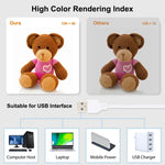 Bộ Đèn LED PULUZ 23cm Hình Vòng Gập Di Động Cho Studio Ảnh Với 6 Phông Nền Màu (Đen, Trắng, Vàng, Đỏ, Xanh Lá, Xanh Dương), Kích Thước Mở Rộng: 24cm x 23cm x 23cm, Đèn LED Vòng 23cm