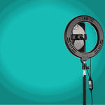 Đèn LED vòng cong PULUZ 7.9 inch 20cm USB RGB điều chỉnh độ sáng, nhiệt độ màu kép cho vlog, selfie, chụp ảnh, quay video, có kẹp điện thoại, 7.9 inch RGBW