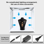 Bộ đèn trắng gập gọn 40cm PULUZ có thể điều chỉnh độ sáng cho Studio Ảnh với 6 màu phông nền (Đen, Cam, Trắng, Đỏ, Xanh lá, Xanh dương), Hộp 40cm(US), Hộp 40cm(UK), Hộp 40cm(EU), Hộp 40cm(AU)