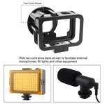 Ốp bảo vệ mỏng CNC hợp kim nhôm PULUZ cho GoPro HERO13 Black /12 Black /11 Black /10 Black /9 Black kèm khung bảo hiểm & kính lọc UV 52mm, Dành cho GoPro HERO9 Black mỏng