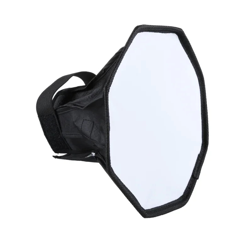 Khuếch tán đèn flash mềm kiểu bát giác gập PULUZ 20cm, 20cm bát giác