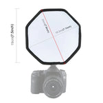 Khuếch tán đèn flash mềm kiểu bát giác gập PULUZ 20cm, 20cm bát giác