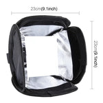 Bọc tản sáng mềm gập gọn PULUZ cho đèn flash, Kích thước: 23cm x 23cm, Softbox 23cm