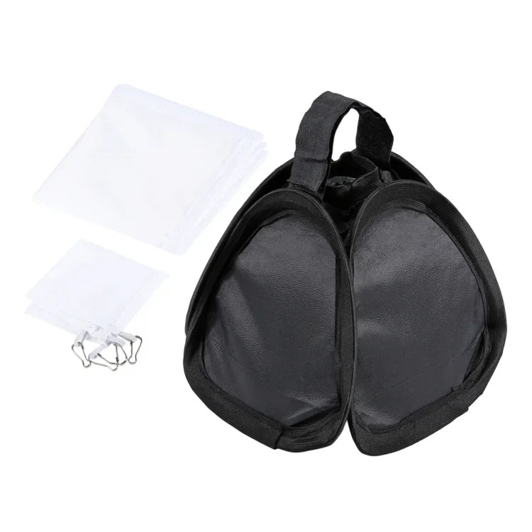 Bọc tản sáng mềm gập gọn PULUZ cho đèn flash, Kích thước: 23cm x 23cm, Softbox 23cm