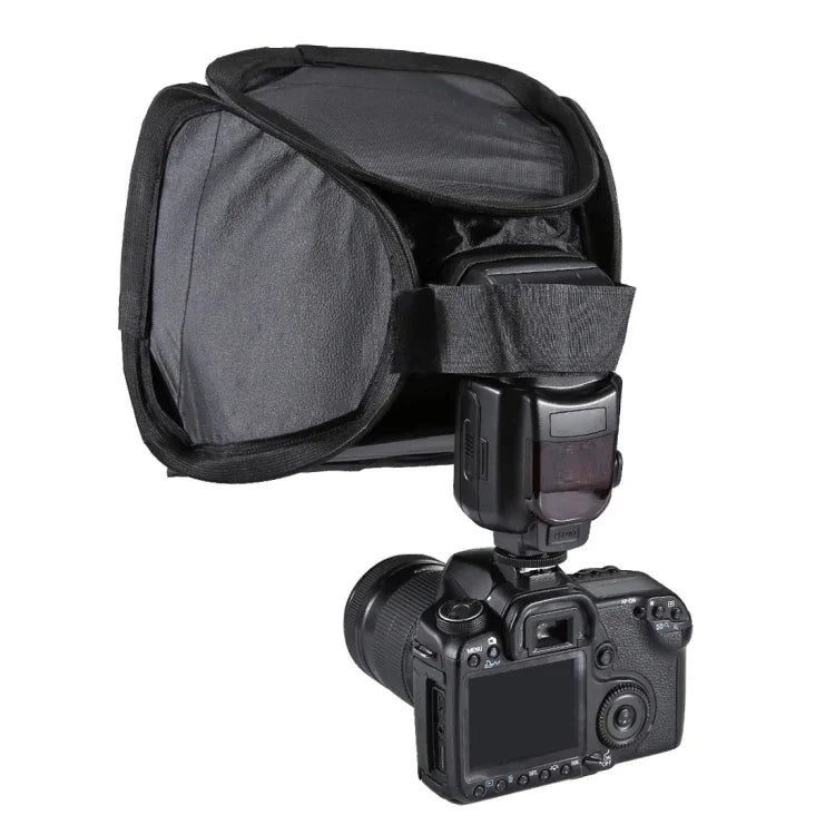 Bọc tản sáng mềm gập gọn PULUZ cho đèn flash, Kích thước: 23cm x 23cm, Softbox 23cm