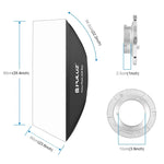 Khuếch tán đèn flash hình chữ nhật PULUZ gắn Bowens, 60 x 90cm hình chữ nhật