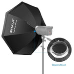 Khuếch tán đèn flash parabol bát giác PULUZ 95cm gắn Bowens, 95cm bát giác