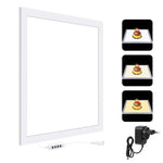 Đèn LED Acrylic PULUZ 1000LM Không Chói Không Giảm Ánh Sáng Có Công Tắc cho Hộp Studio Ảnh 40cm, Đèn(US), Đèn(UK), Đèn(EU)