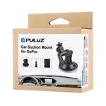 Giá Đỡ Hút Chân Không PULUZ Kèm Vít & Bộ Chuyển Đổi Giá Đỡ Chân Máy & Túi Đựng Cho GoPro, Insta360, DJI và Các Máy Quay Hành Động Khác, Giá Đỡ Hút