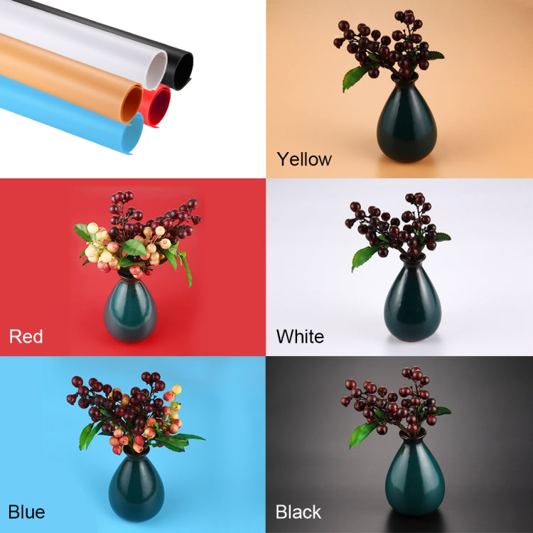 Bộ phông nền chụp ảnh giấy PVC PULUZ cho studio lều chụp, kích thước: 121cm x 58cm, phông nền 60cm (Xanh dương), phông nền 60cm (Đỏ), phông nền 60cm (B), phông nền 60cm (W)