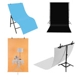 Bộ phông nền chụp ảnh giấy PVC PULUZ cho studio lều chụp, kích thước: 121cm x 58cm, phông nền 60cm (Xanh dương), phông nền 60cm (Đỏ), phông nền 60cm (B), phông nền 60cm (W)