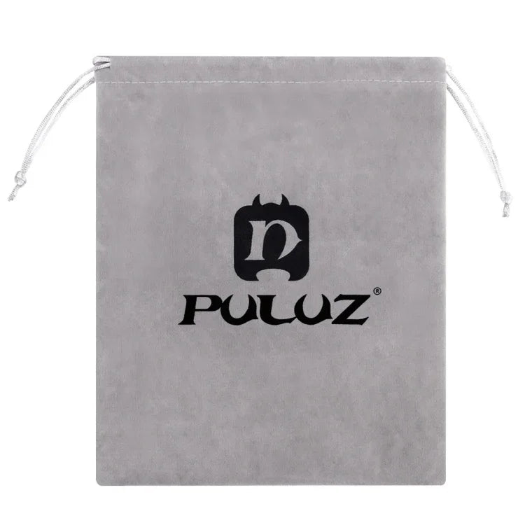 Túi đựng PULUZ có dây giữ cho phụ kiện máy quay GoPro, Insta360, DJI và các loại khác, Túi nỉ, Kích thước: 24.5cm x 20.5cm, Túi lưới nylon, Kích thước: 21.5cm x 15.5cm