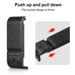Nắp che cổng pin bên bằng nhựa POM PULUZ cho GoPro HERO13 Black /12 Black /11 Black /10 Black /9 Black, nắp bên bằng nhựa POM
