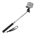Gậy Selfie Cầm Tay Kéo Dài PULUZ Cho GoPro, Insta360, DJI Và Các Máy Quay Hành Động Khác, Chiều Dài: 22.5-80cm, Chiều Dài: 22.5-100cm