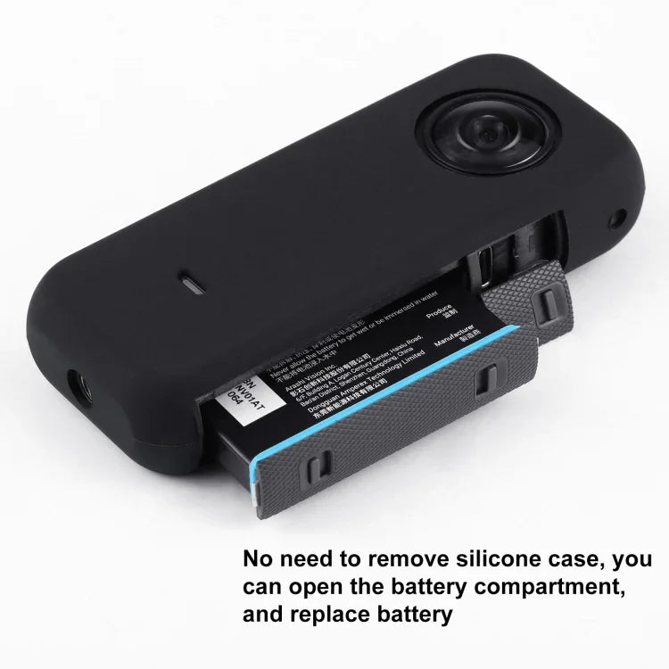 Ốp Bảo Vệ Toàn Thân Chống Bụi Bằng Silicone PULUZ Cho Insta360 ONE X2, Ốp Cho Insta360 ONE X2