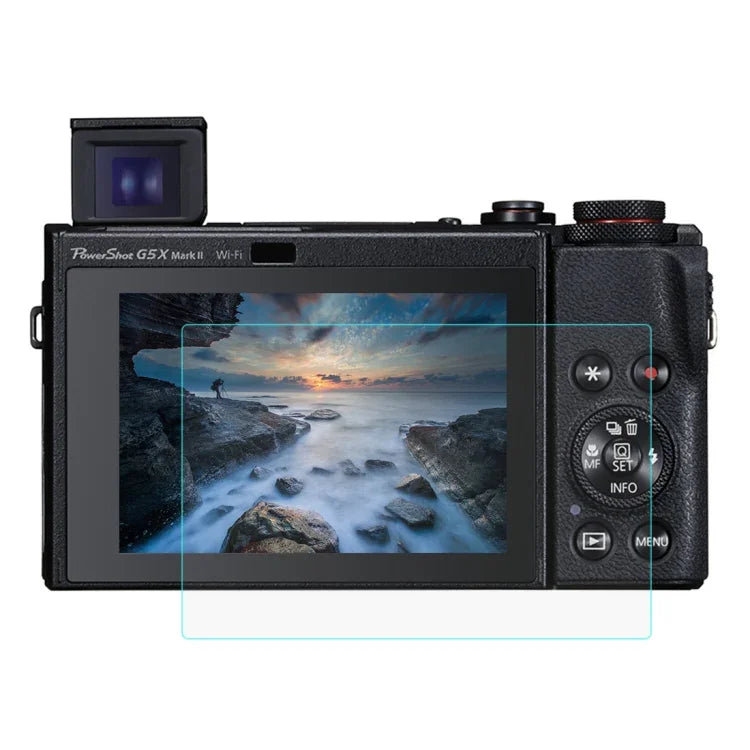 Miếng Dán Kính Cường Lực 2.5D 9H PULUZ cho Canon PowerShot G5 X Mark II, Cho Canon G5 X Mark II