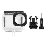 Ốp Bảo Vệ Chống Nước PULUZ 40m Có Khóa Gắn Cơ Bản & Vít Cho GoPro HERO12 Black /11 Black /11 Black Mini /10 Black /9 Black Max Lens Mod, Dành Cho GoPro Hero11 Black / HERO10 Black