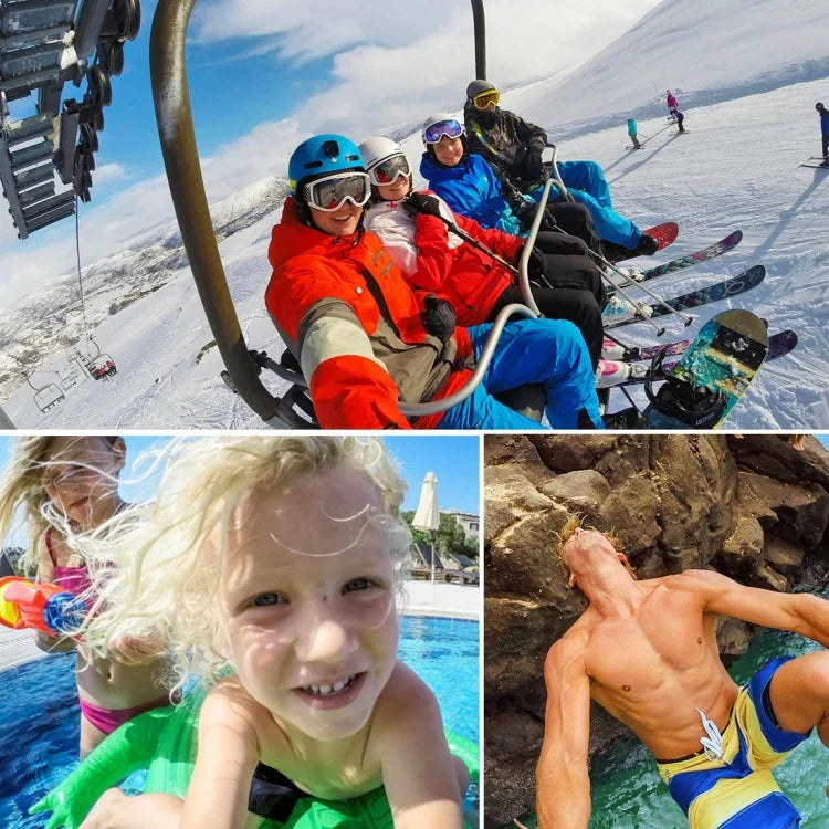 Gậy Selfie Cầm Tay Kéo Dài PULUZ Cho GoPro, Insta360, DJI Và Các Máy Quay Hành Động Khác, Chiều Dài: 22.5-80cm, Chiều Dài: 22.5-100cm