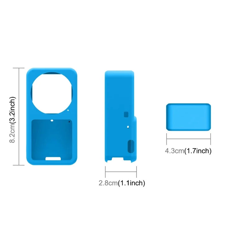 Ốp bảo vệ silicone PULUZ cho DJI Action 2, cho DJI Action 2