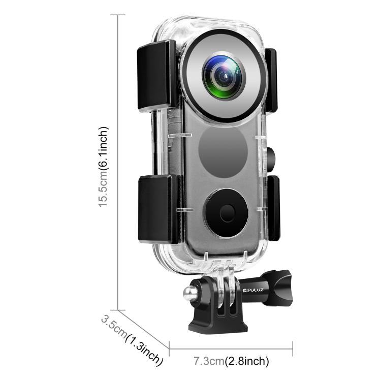 Hộp chống nước dưới nước PULUZ 30m cho Insta360 ONE X2, hộp chống nước cho Insta360 ONE X2