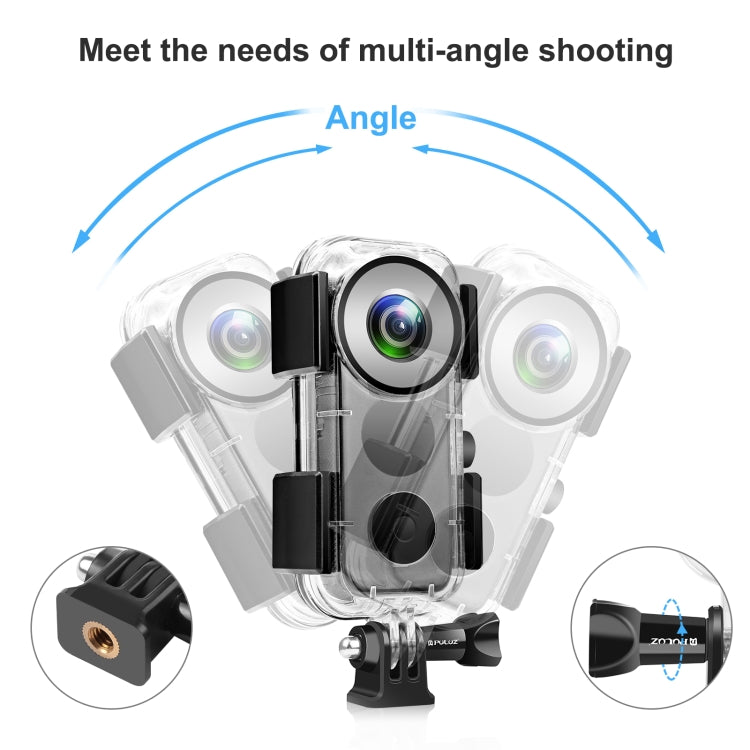 Hộp chống nước dưới nước PULUZ 30m cho Insta360 ONE X2, hộp chống nước cho Insta360 ONE X2