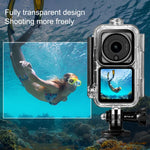Hộp chống nước lặn PULUZ 60m cho camera DJI Action 2 / bộ combo Action 2 Power / bộ combo Action 2 màn hình kép, hộp lặn