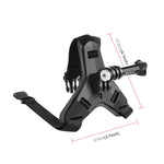 Dây đeo cằm mũ bảo hiểm xe máy PULUZ cho GoPro, DJI Osmo Action và các loại camera hành động khác, Dây đeo cằm mũ bảo hiểm (Đen), Dây đeo cằm mũ bảo hiểm (Cam), Dây đeo cằm mũ bảo hiểm (Xanh dương)