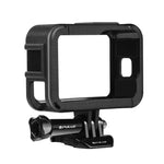 Khung gắn PA có thể sạc PULUZ với khe đế Cold Shoe cho GoPro HERO13 Black /12 Black /11 Black /11 Black Mini /10 Black /9 Black, Khung gắn PA có thể sạc