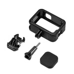 Khung gắn PA có thể sạc PULUZ với khe đế Cold Shoe cho GoPro HERO13 Black /12 Black /11 Black /11 Black Mini /10 Black /9 Black, Khung gắn PA có thể sạc