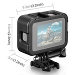 Khung mở rộng PA PULUZ với nắp che giao diện bên cho GoPro HERO12 Black /11 Black /10 Black /9 Black, Khung PA có nắp bên