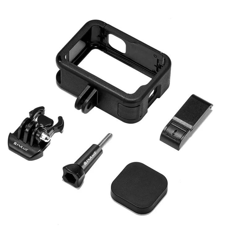 Khung mở rộng PA PULUZ với nắp che giao diện bên cho GoPro HERO12 Black /11 Black /10 Black /9 Black, Khung PA có nắp bên
