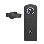 Ốp bảo vệ silicone PULUZ có nắp ống kính cho máy ảnh toàn cảnh Ricoh Theta SC2 360, Ốp silicone cho Ricoh Theta SC2 (Đen)
