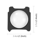 Ốp bảo vệ ống kính PC PULUZ cho Insta360 One R / RS / Sphere