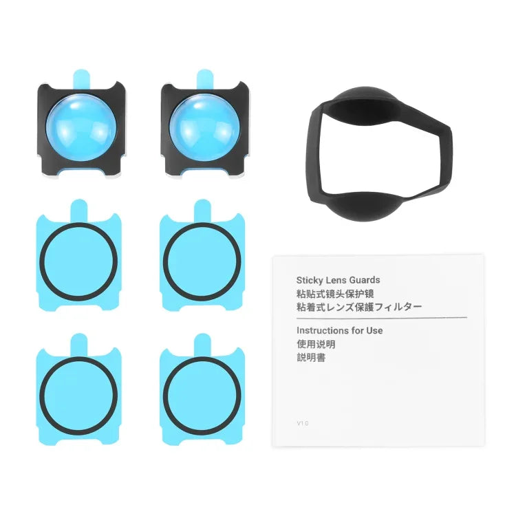 Ốp bảo vệ ống kính PC PULUZ cho Insta360 One R / RS / Sphere