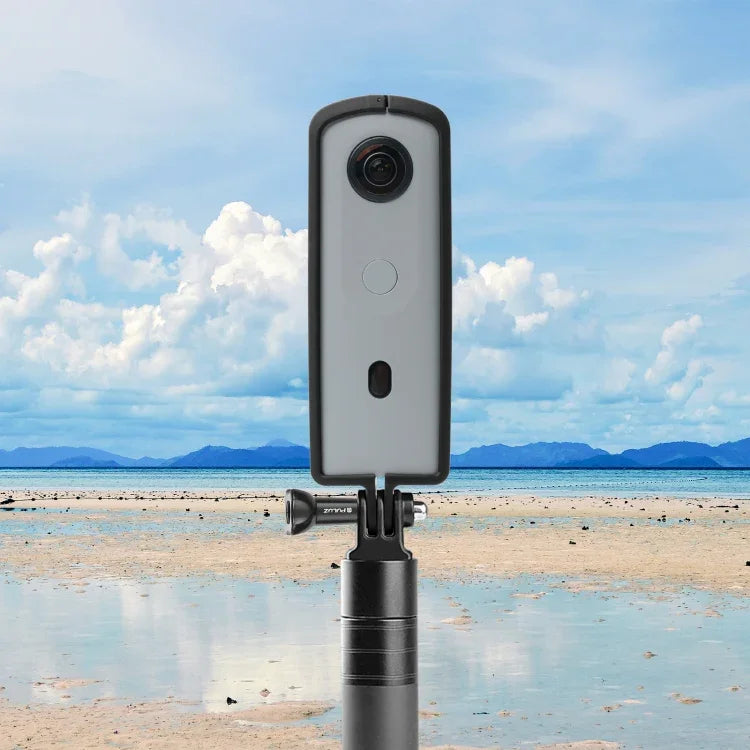Khung bảo vệ nhựa PC ABS PULUZ cho Ricoh Theta SC2, kèm adapter gắn & ốc vít, Khung nhựa cho Ricoh Theta SC2