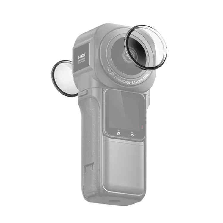 Vỏ Bảo Vệ Ống Kính PC PULUZ cho Insta360 ONE RS Phiên Bản 1-Inch 360, Bảo Vệ Ống Kính
