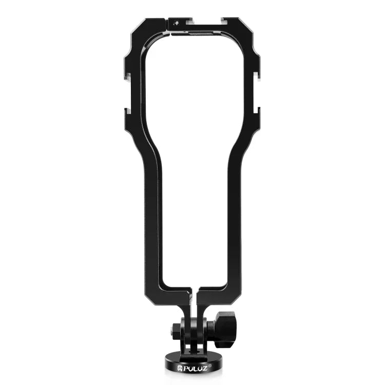 Khung Bảo Vệ PULUZ có Giá Đỡ Giày Lạnh cho Insta360 ONE RS Phiên Bản 1-Inch 360, Khung Bảo Vệ