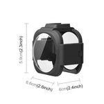 Vỏ bảo vệ ống kính PULUZ cho Insta360 ONE RS 1-Inch 360 Edition, Nâng cấp bảo vệ ống kính