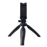 Giá đỡ tripod nhựa PULUZ kèm kẹp điện thoại và đầu tripod điều chỉnh cho điện thoại thông minh, tripod nhựa + đầu điều chỉnh