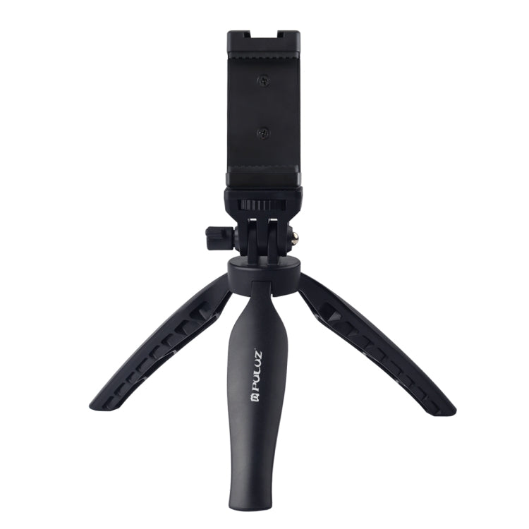 Giá đỡ tripod nhựa PULUZ kèm kẹp điện thoại và đầu tripod điều chỉnh cho điện thoại thông minh, tripod nhựa + đầu điều chỉnh