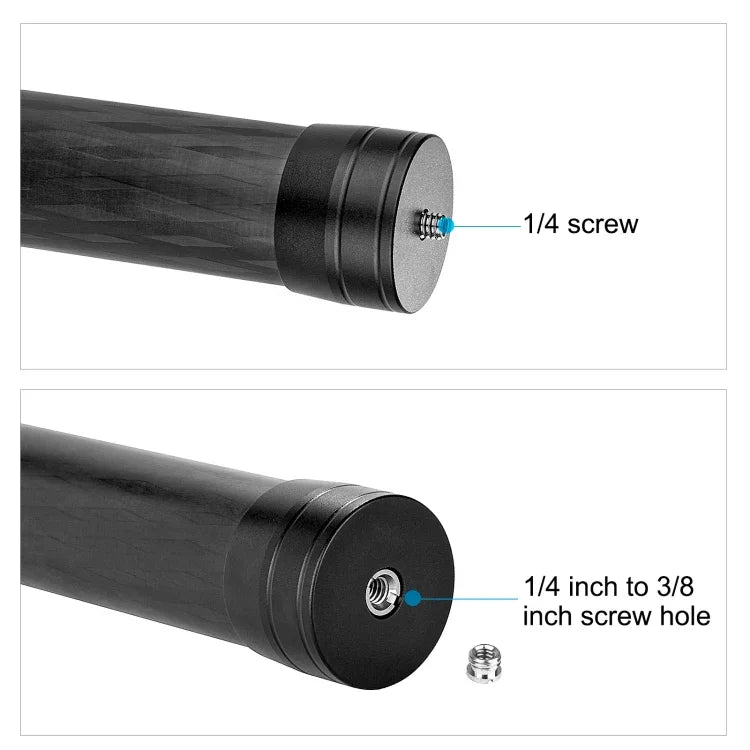 Cần Mở Rộng Monopod Sợi Carbon PULUZ 21cm cho DJI / MOZA / Feiyu V2 / Zhiyun G5 Gimbal, 21cm