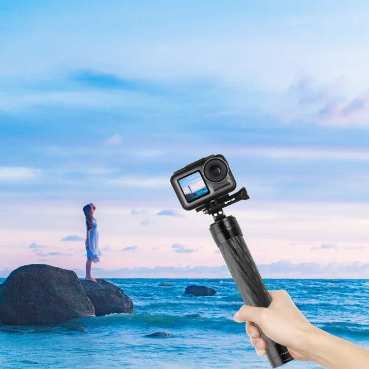 Cần Mở Rộng Monopod Sợi Carbon PULUZ 21cm cho DJI / MOZA / Feiyu V2 / Zhiyun G5 Gimbal, 21cm