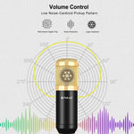 Microphone tụ điện phòng thu phát sóng chuyên nghiệp PULUZ
